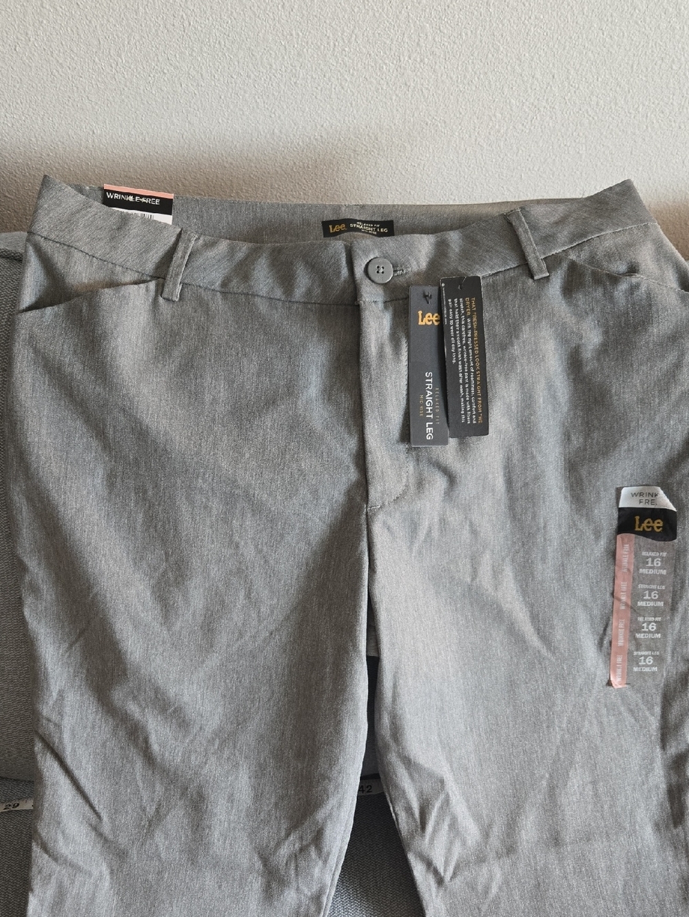 Nwt Womens Lee Straight Leg Pants